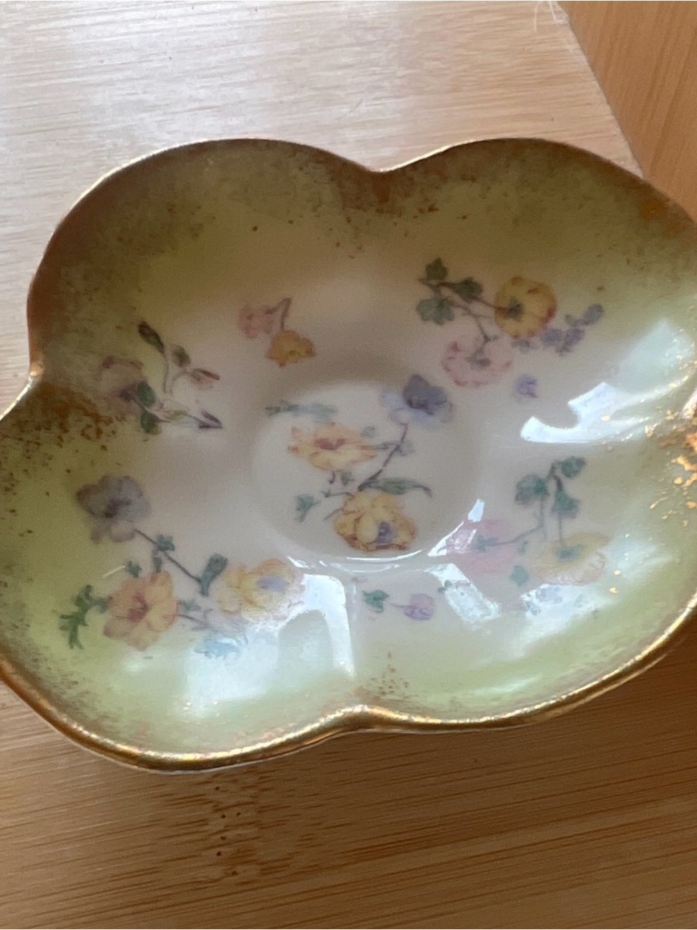 Blue Ceramic Mark Decorative Plate